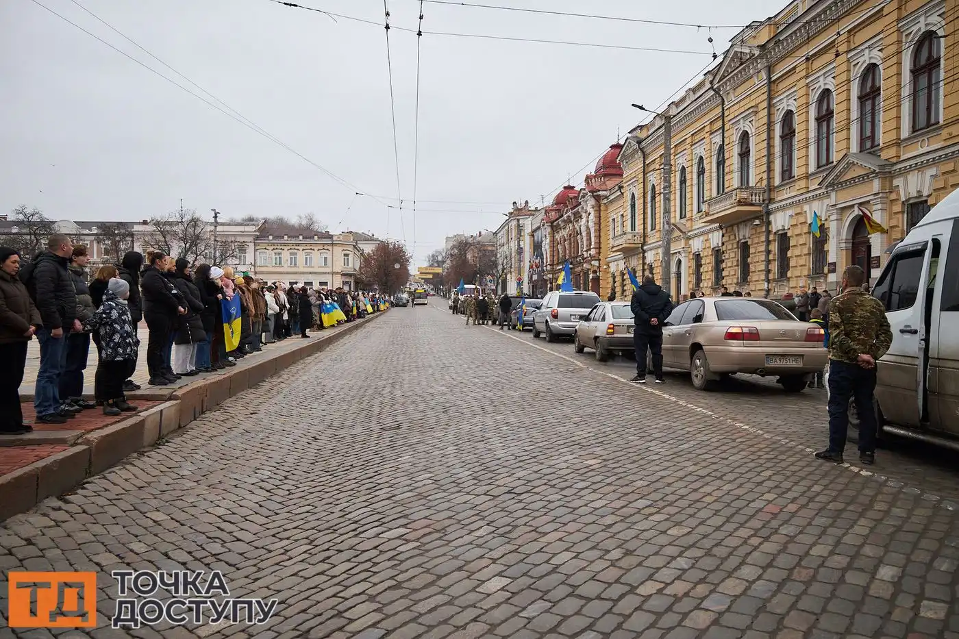 Церемонія прощання відбулася з військовими