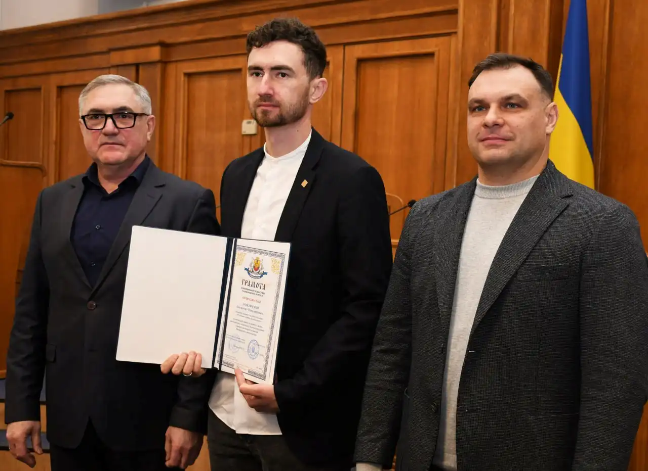 Костянтина Данильченка привітали з Днем волонтера у Кропивницькому