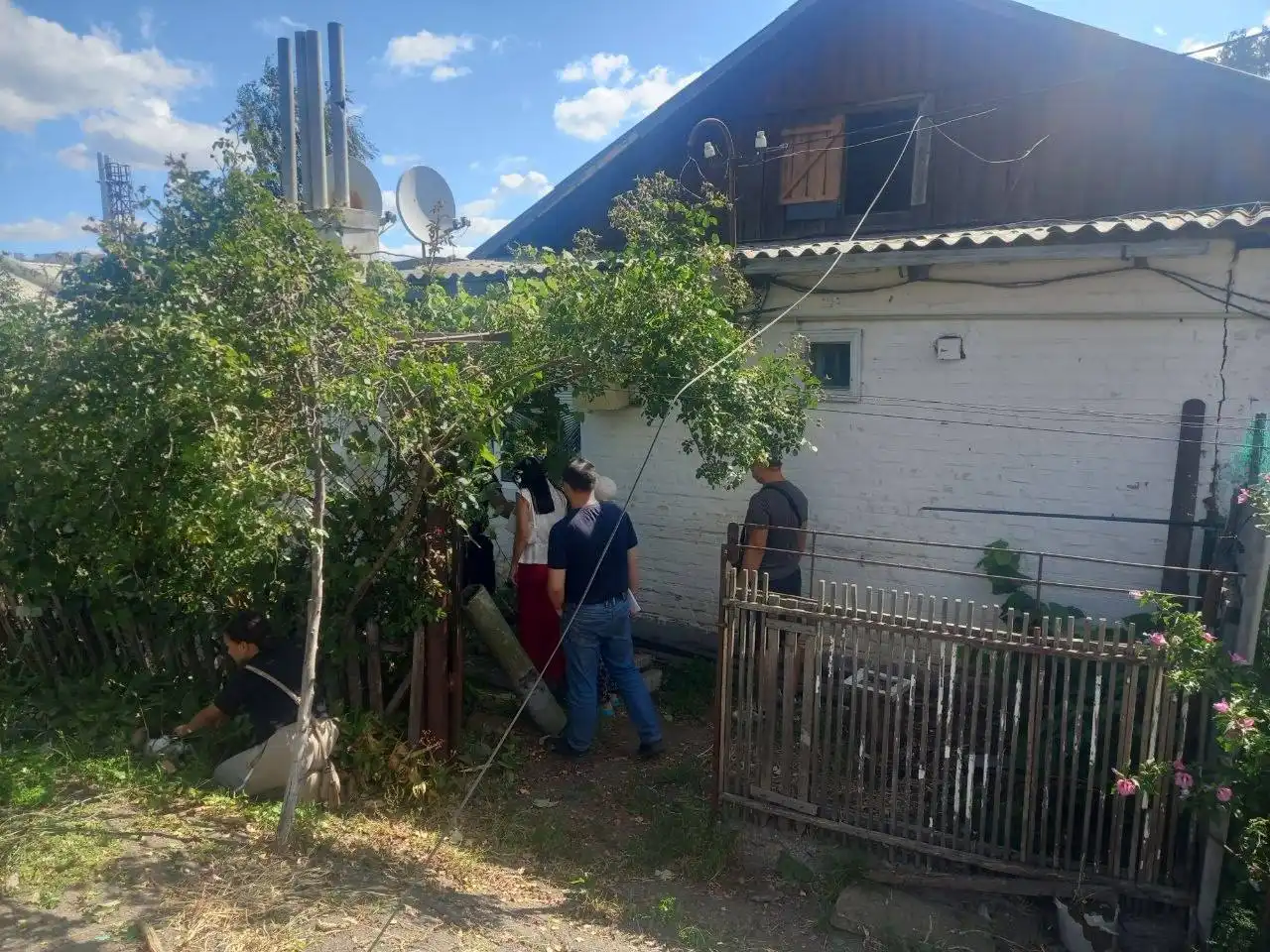 На місці обстрілу в Знам'янці проводять обстеження