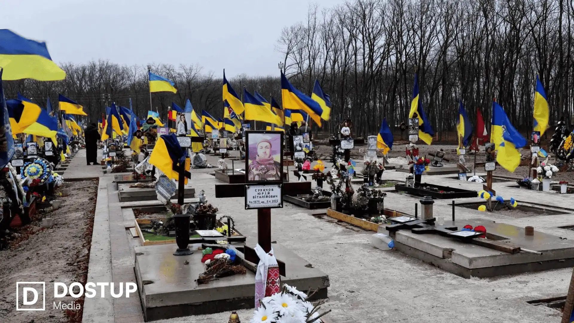 Алея почесних поховань на Далекосхідному кладовищі (2025 рік)