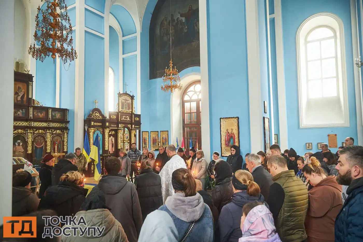 Сьогодні у Кропивницькому відбулося прощання з військовим, що віддав життя за незалежність України.