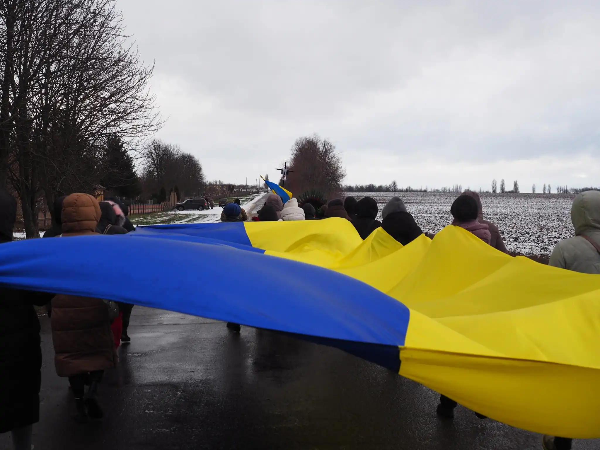 прощання з військовим у Гайвороні