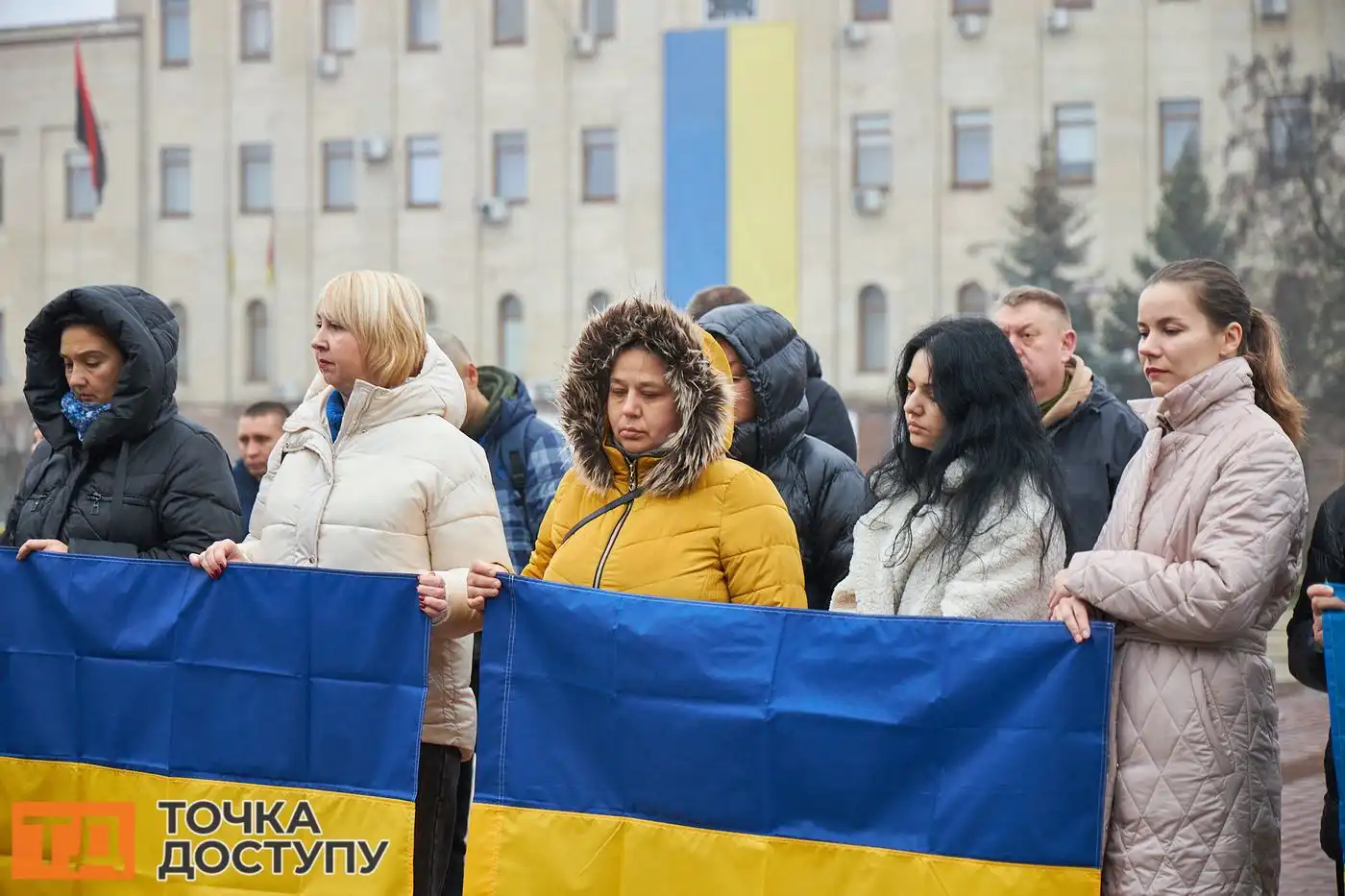 Жителі Кропивницького схилили голови в пам’ять про чотирьох загиблих воїнів.