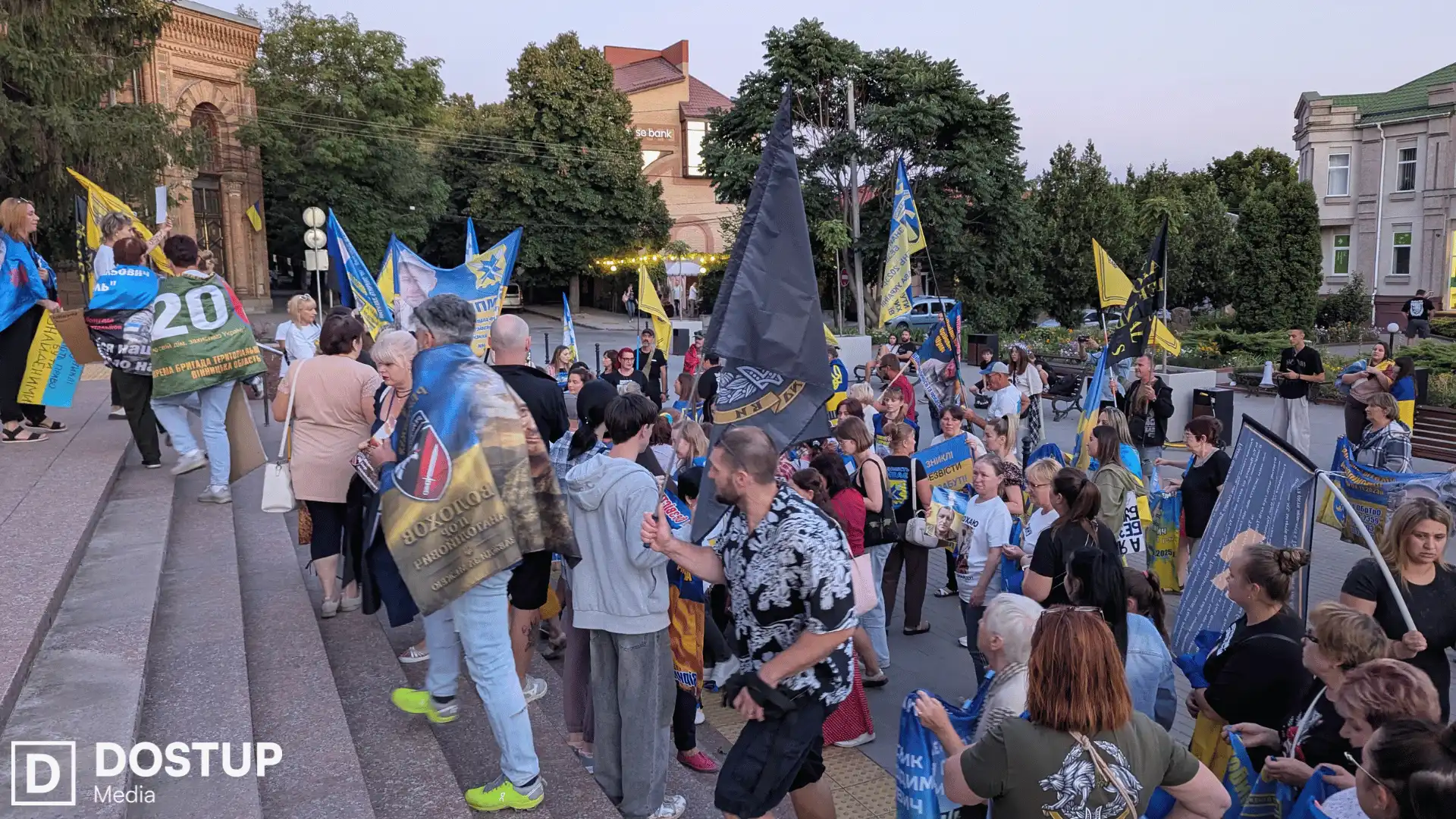 Про військовополонених нагадали у Кропивницькому: у центрі міста відбулася хода 14 серпня