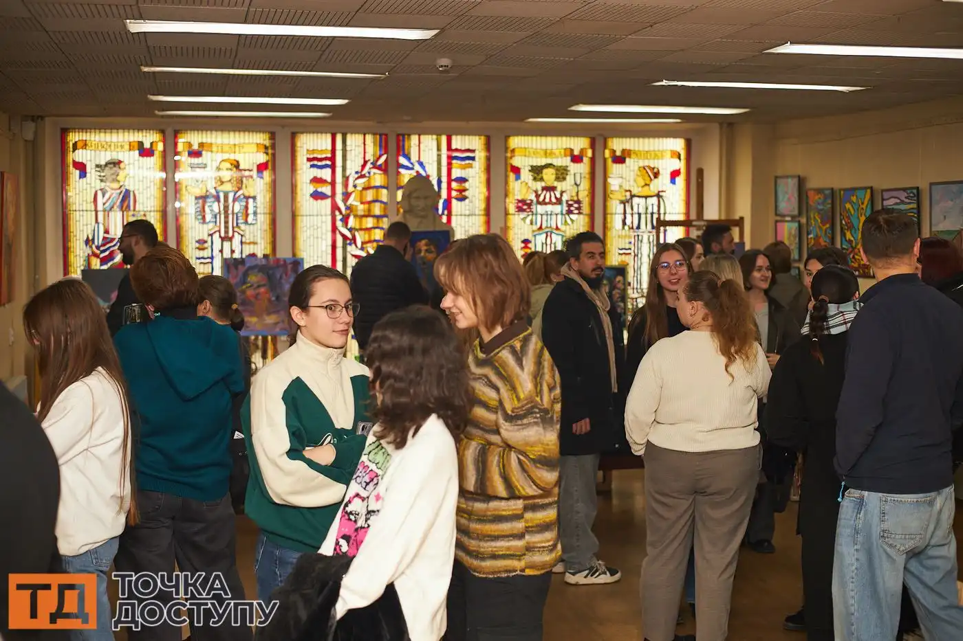 Виставка картин Дмитра Поломарчука