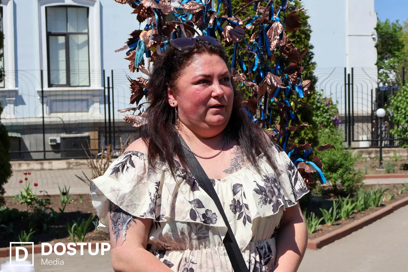 дружина захисника Артема Владімірова Катерина