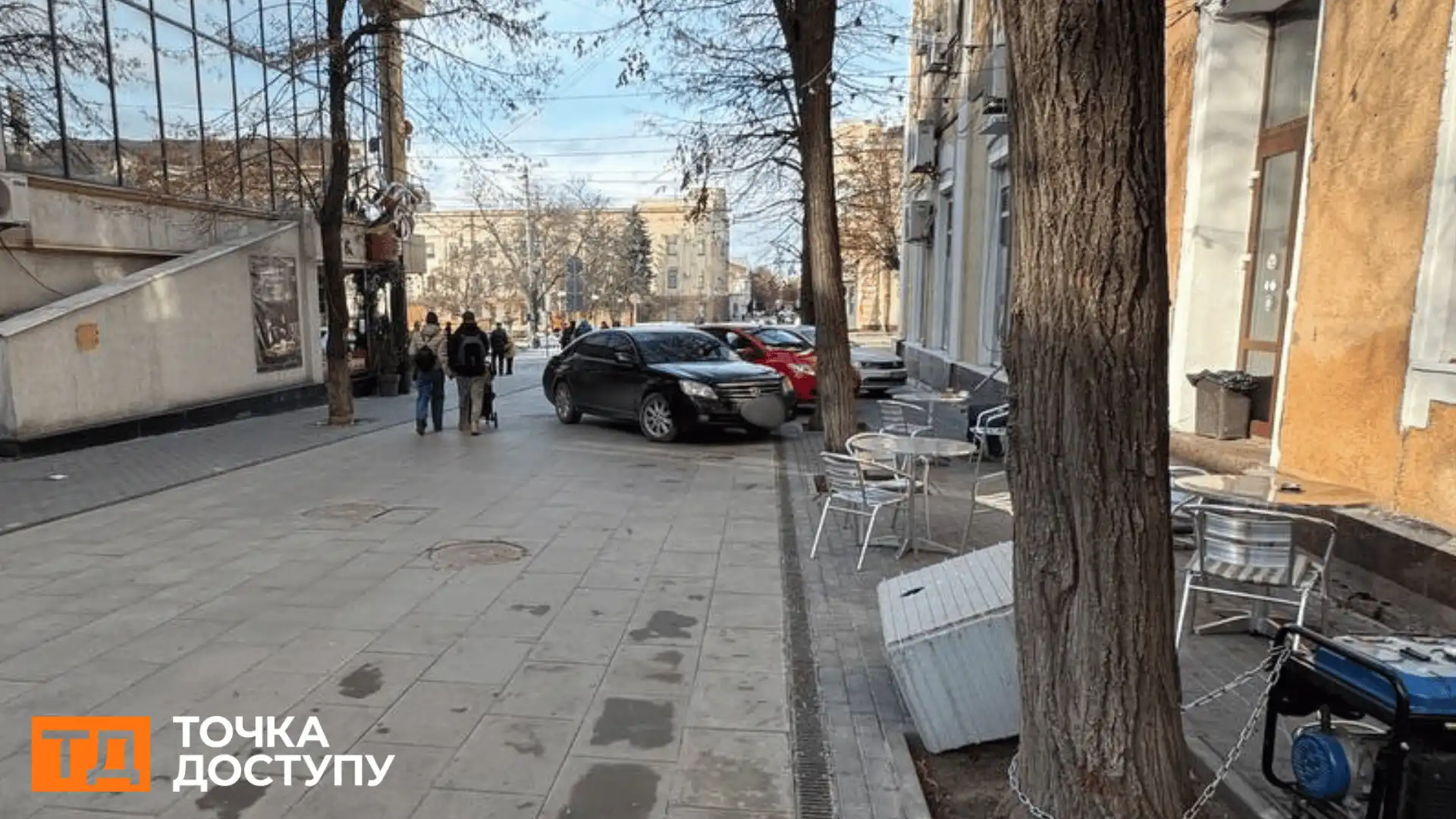 Паркування на Театральній у Кропивницькому