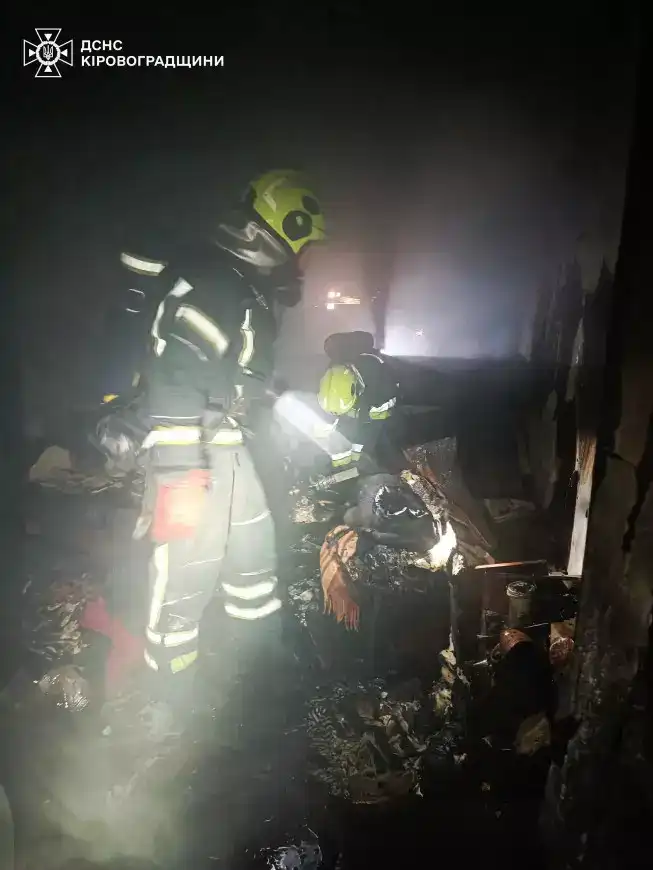 В Олександрії під час пожежі загинув чоловік, жінка отруїлася чадним газом