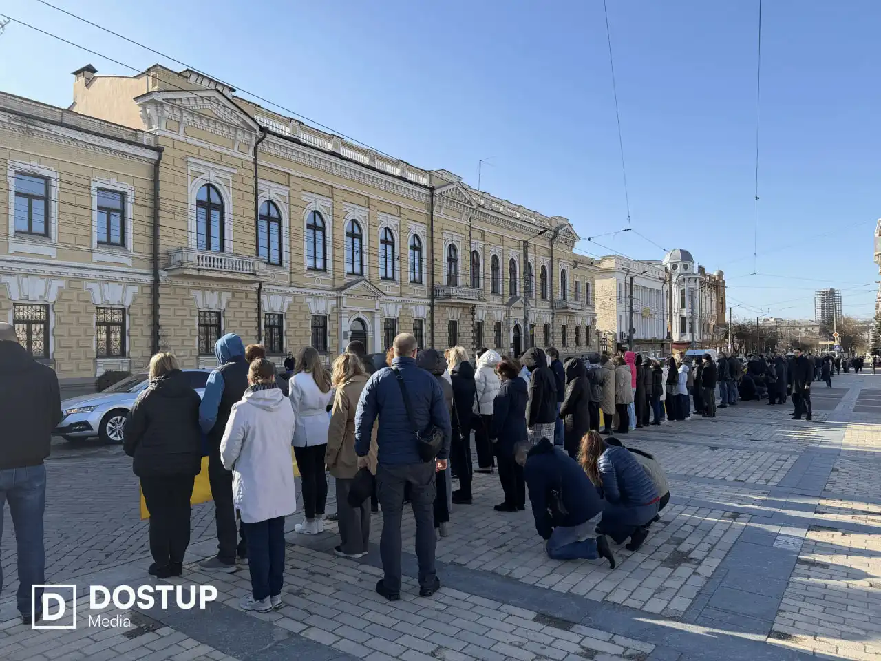 Траурний кортеж у Кропивницькому