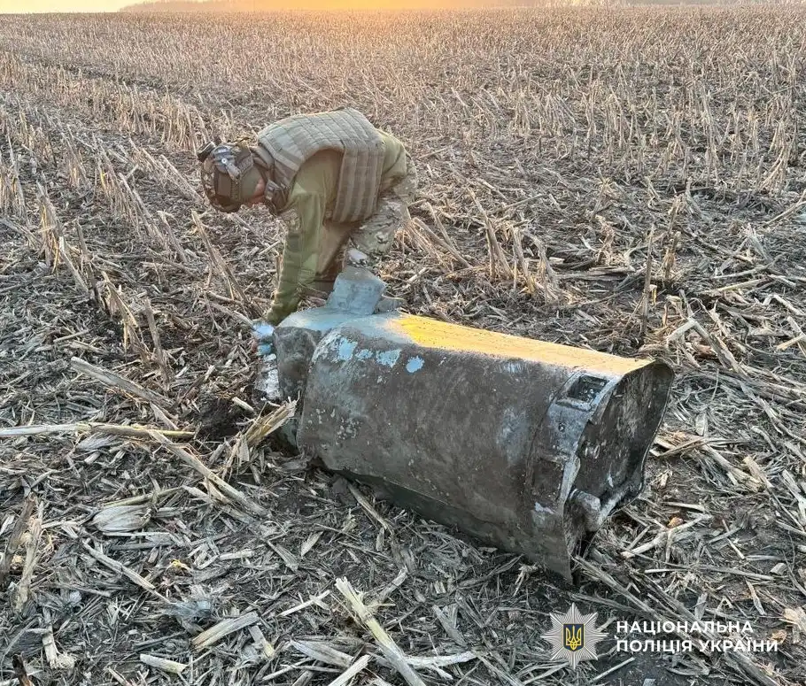 нездетоновані частини ракети впали у Кіровоградській області