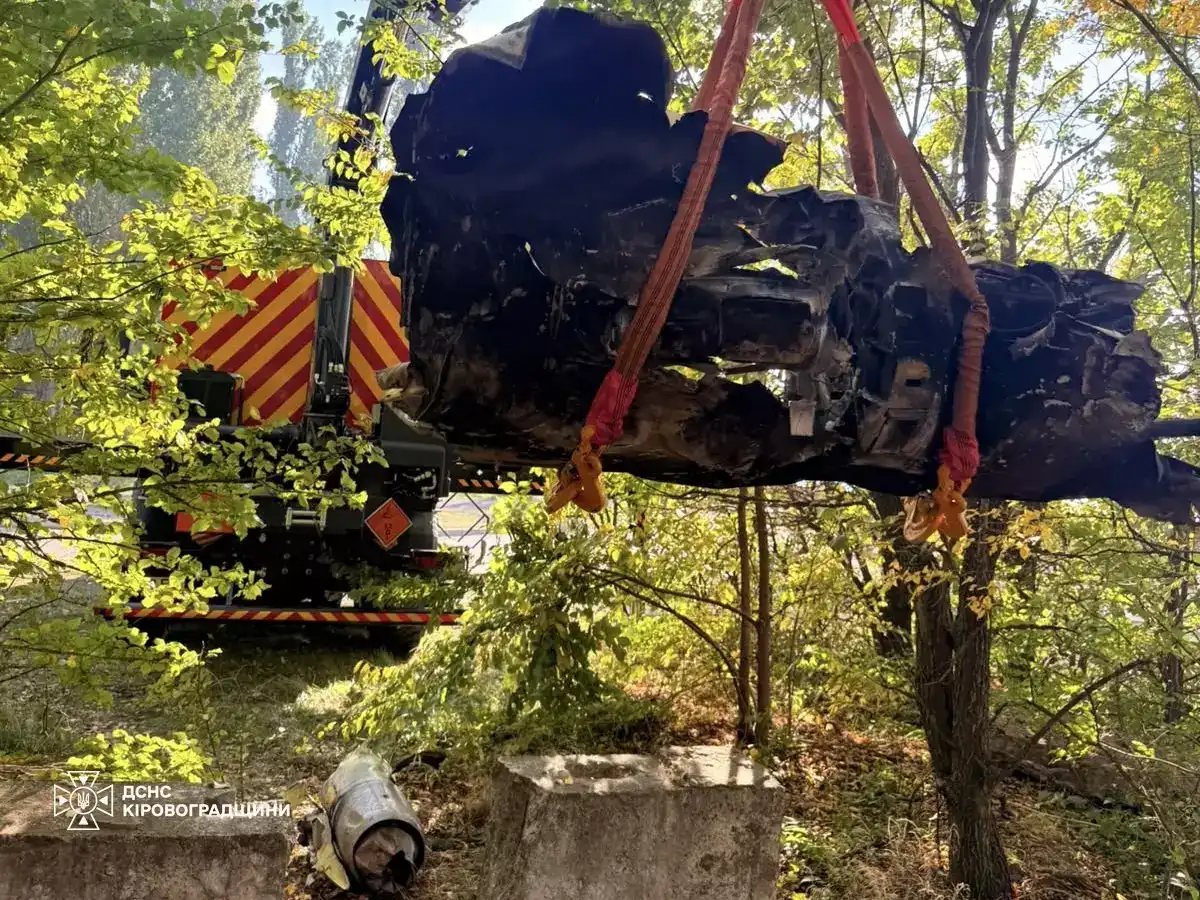 Бойову частину крилатої ракети Х-101 знайшли біля будинків у Світловодську