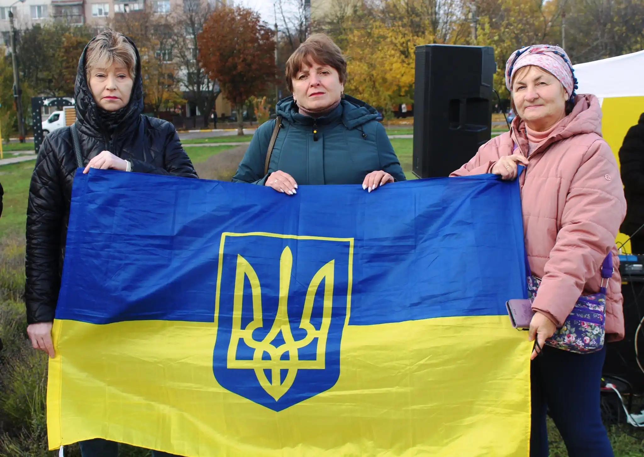 Зустріли звільненого з полону Олега Найденка