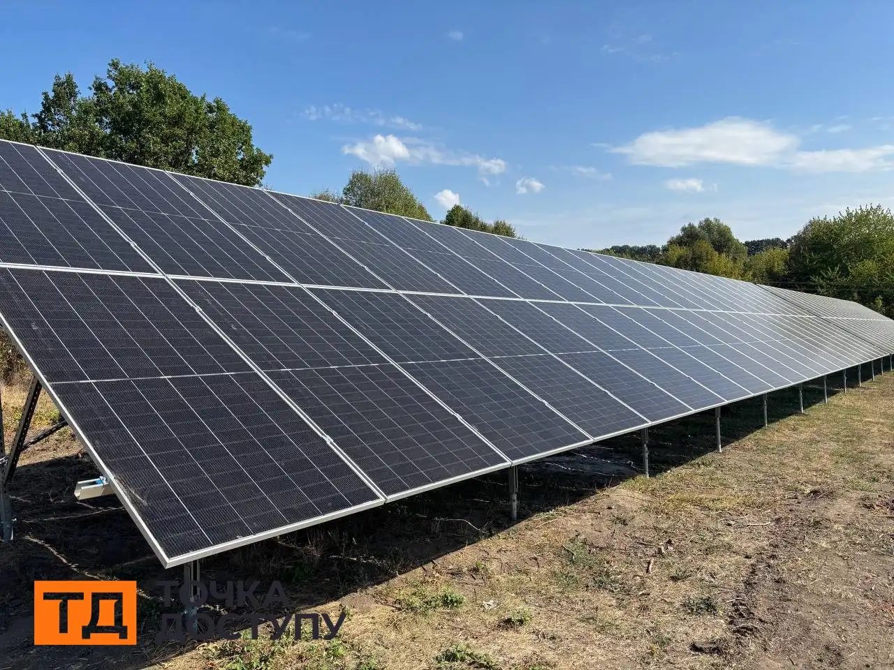 Сонячна станція у Гайвороні