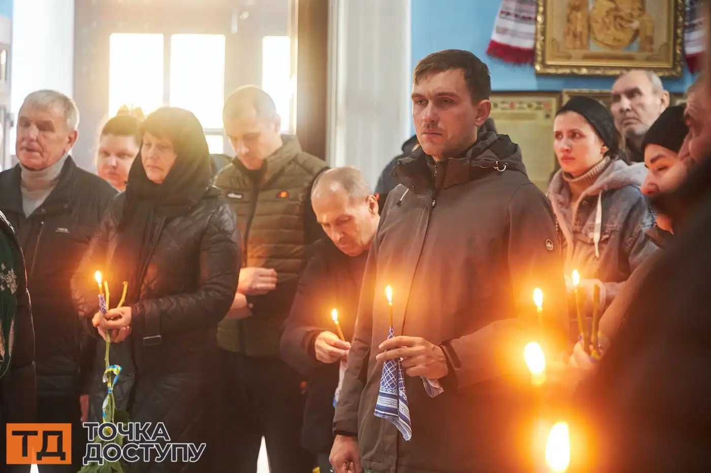 Гарнізонний храм Кропивницького став місцем скорботи за загиблим захисником.