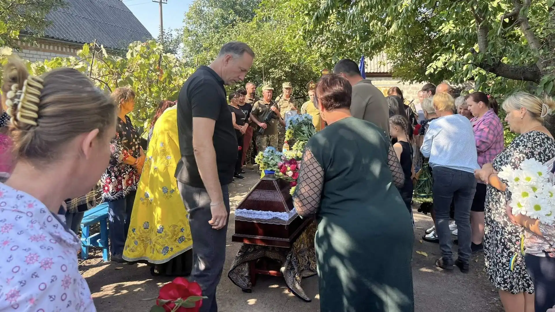 Із загиблим на фронті Олексієм Павленком попрощалися у Кам’янецькій громаді