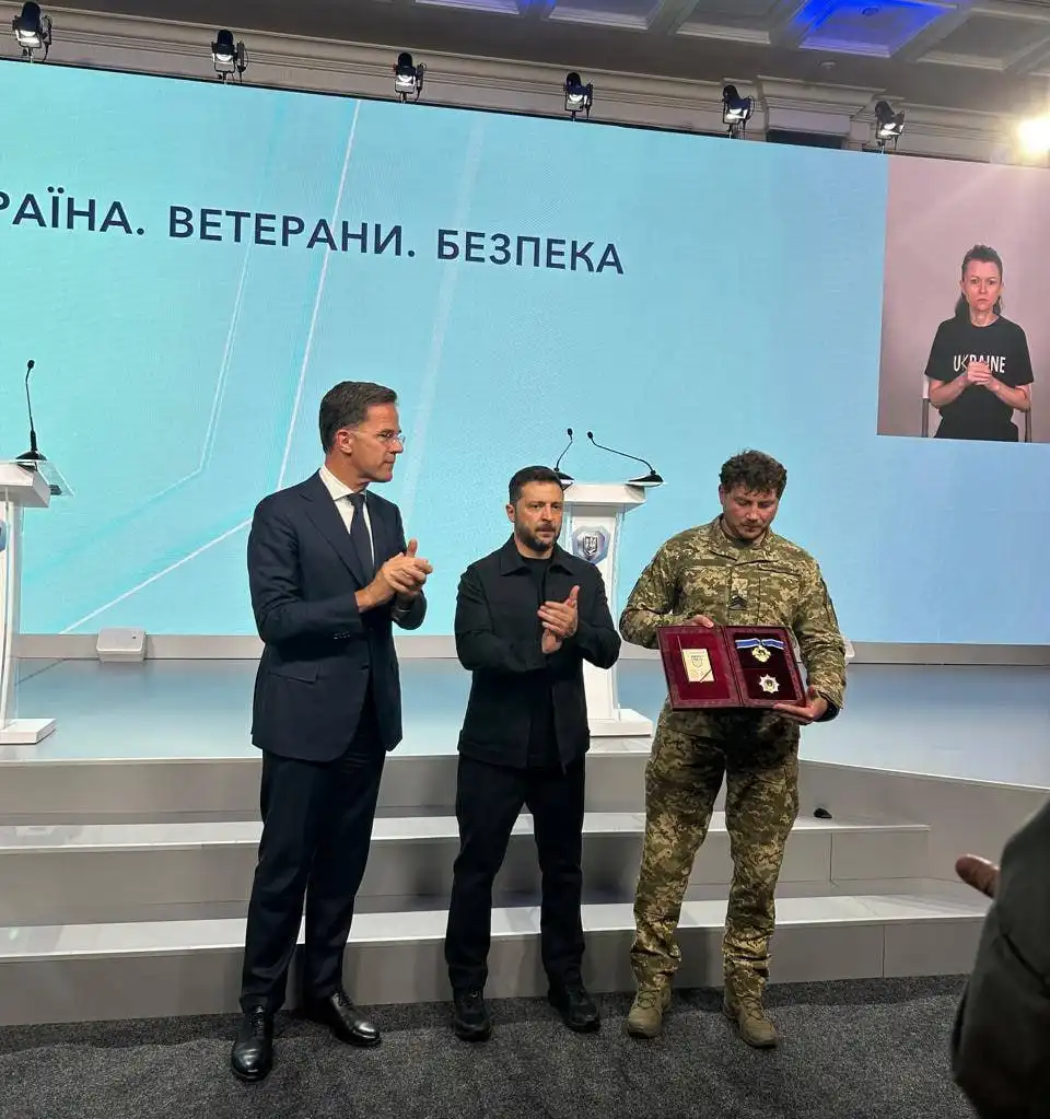 Ветеран з Кіровоградщини отримав нагороду