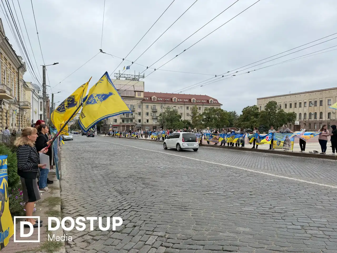 Акція на підтримку зниклих безвісти та полонених у центрі Кропивницького 13 вересня 2026 року