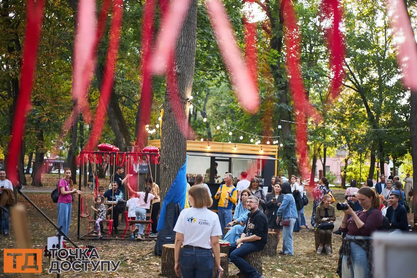 Друга локація Кави хоробрих у Кропивницькому відкрилася разом із літнім майданчиком.