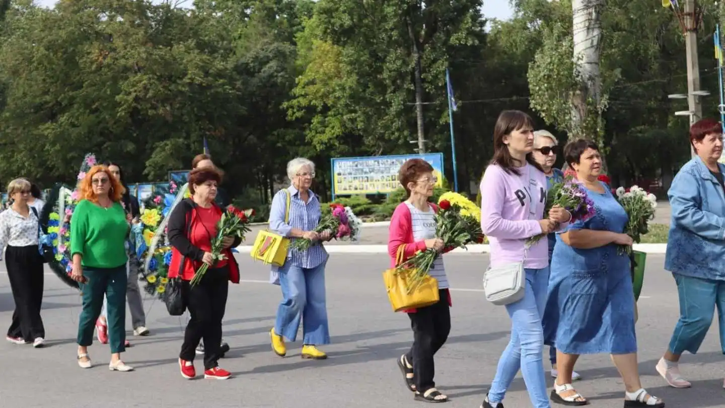 Загинув на Покровському напрямку:  у Світловодську попрощалися з військовим Андрієм Макеєм