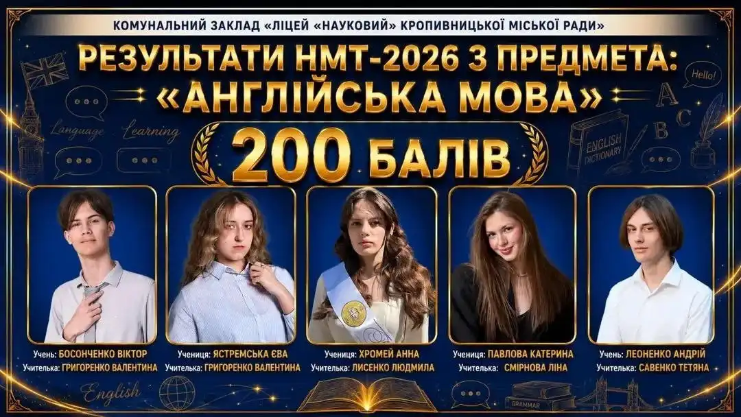 НМТ з англійської