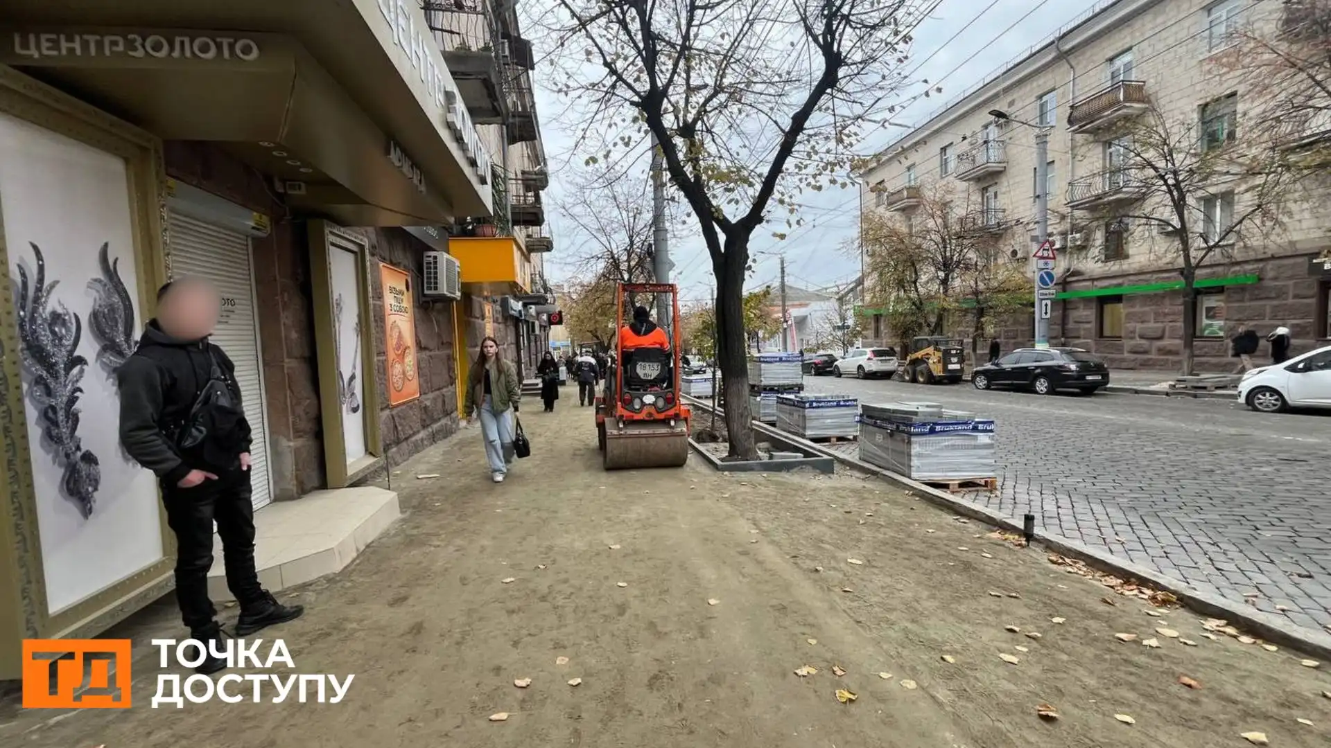 Не менше 20 дерев у Кропивницькому пошкодили під час ремонту тротуарів: що з ними буде