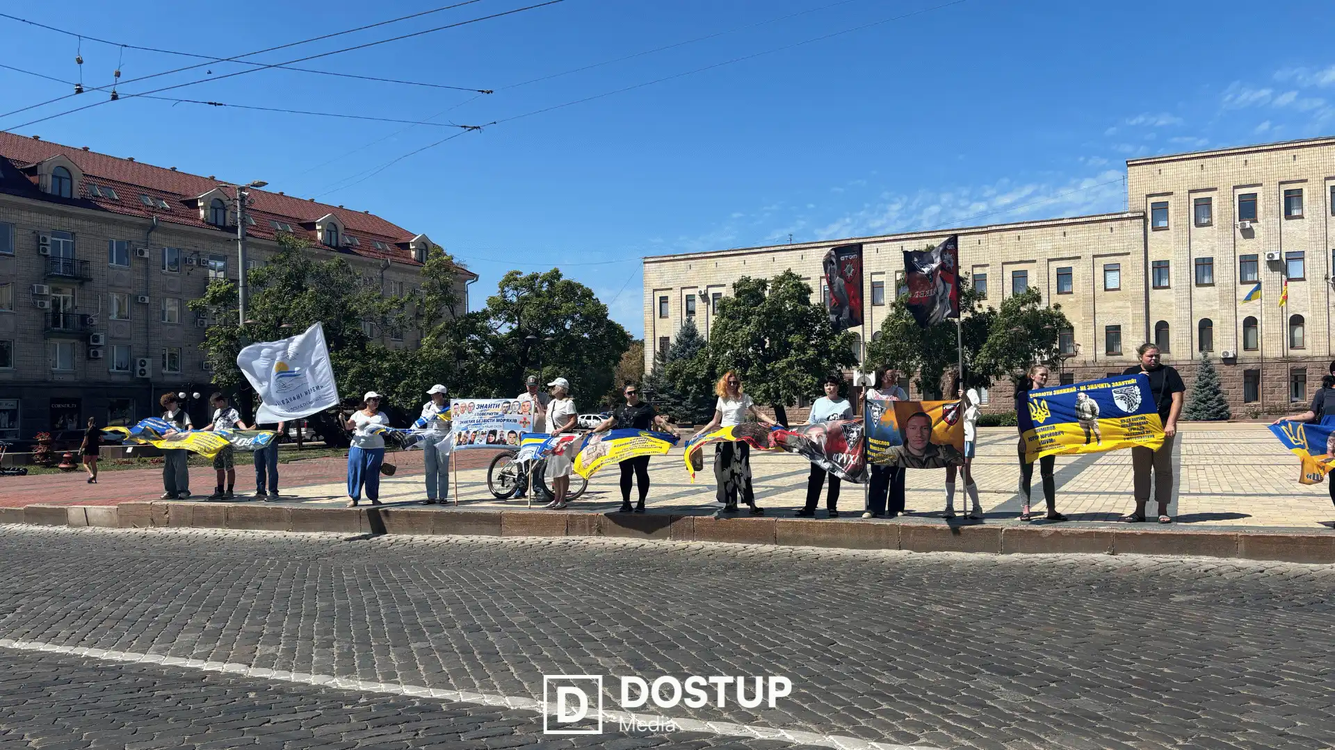 Акція "Не мовчи! Полон вбиває!" відбулася у Кропивницькому 9 серпня