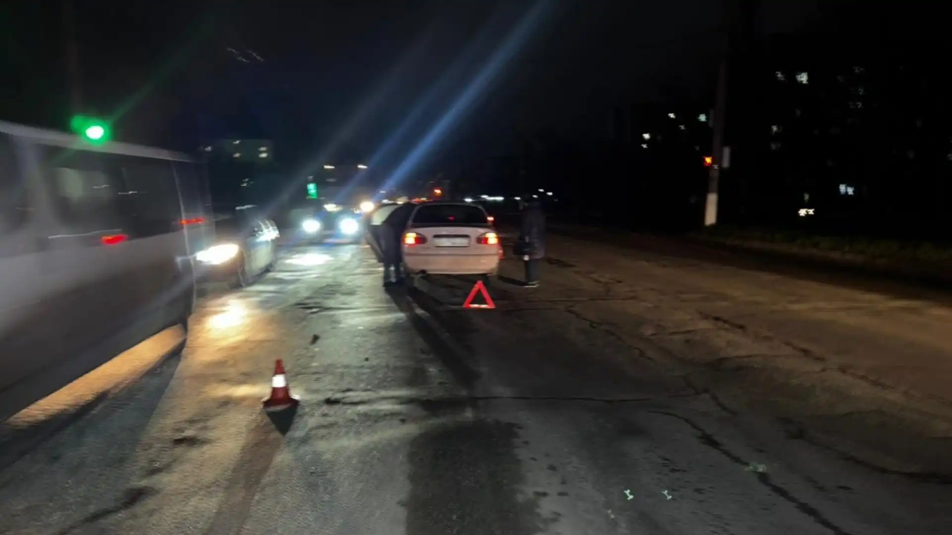 У Кропивницькому водій Daewoo Lanos збив пішохідку на проспекті Університетському