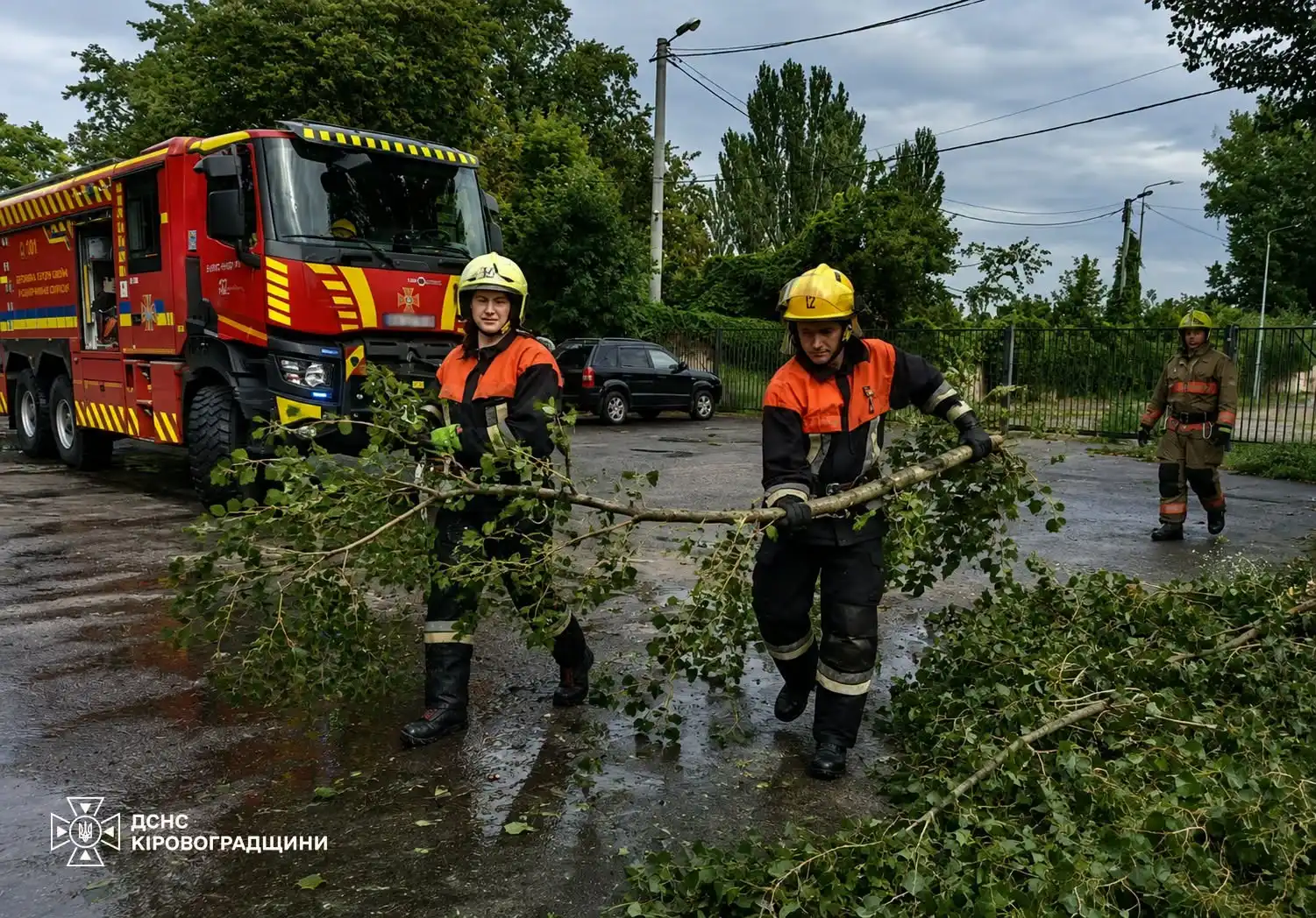 Шквальний вітер в Олександрії 8 серпня: наслідки