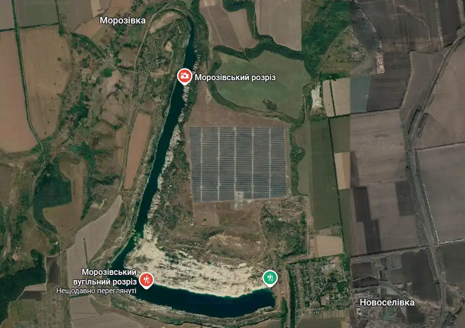 Морозівський розріз, Кіровоградська область