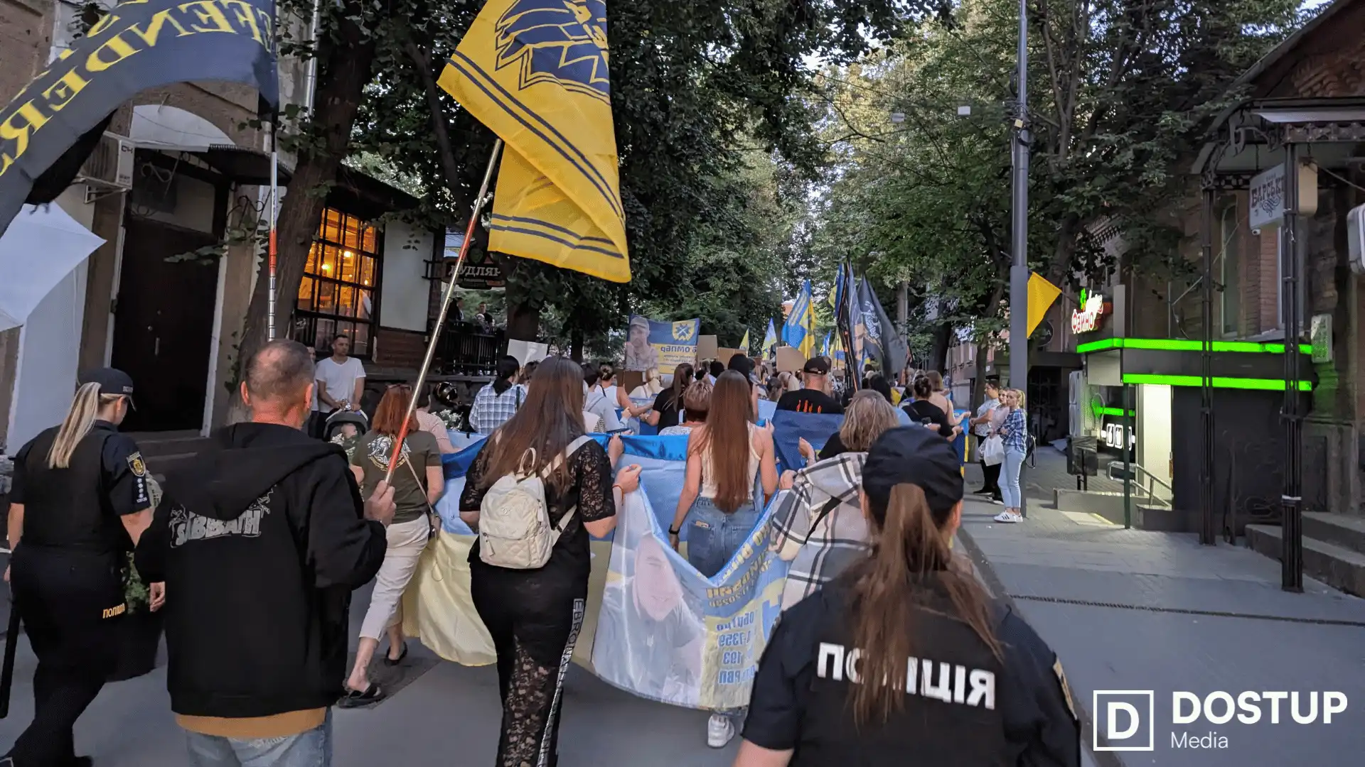 Хода-нагадування про безвісти зниклих та військовополонених захисників.відбулася у Кропивницькому 14 серпня