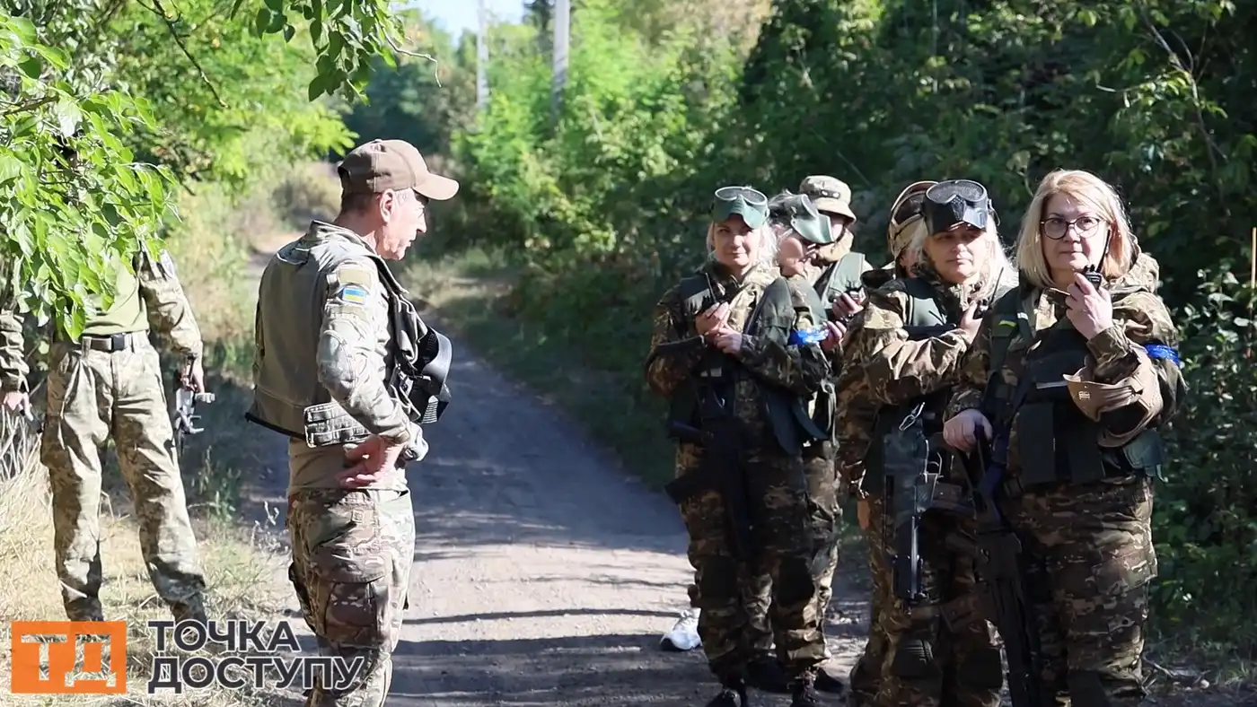 практичне заняття на полігоні