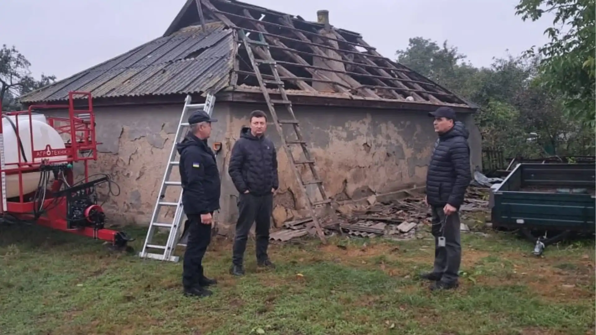 П’ятнадцять будинків пошкоджені внаслідок обстрілу росіян у Голованівському районі