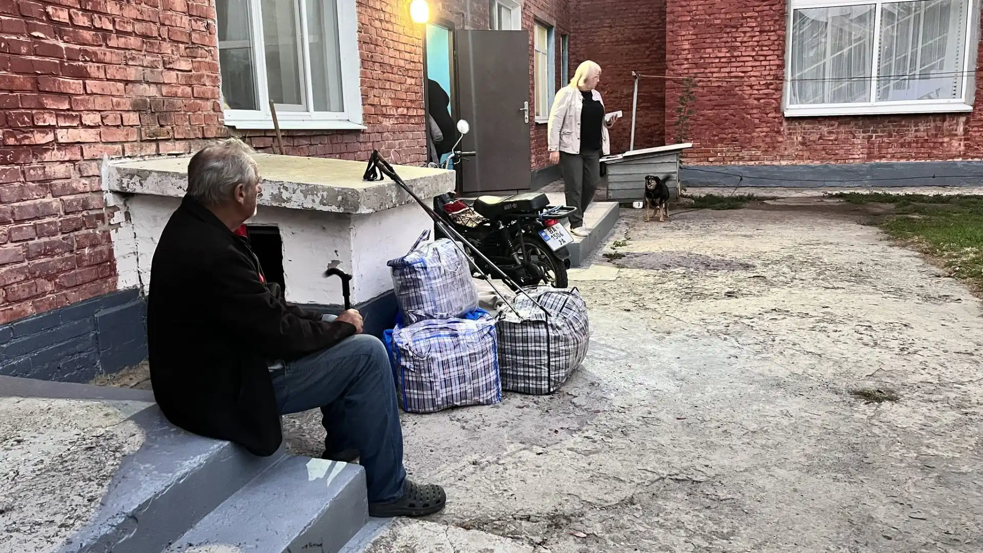 Евакуаційний автобус з Донеччини зустріли в Олександрії