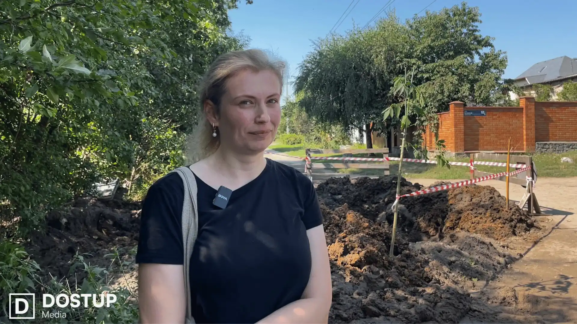 Ольга Павлик, співвласниця зруйного через зсув грунту гаража на Кущівці у Кропивницькомуу
