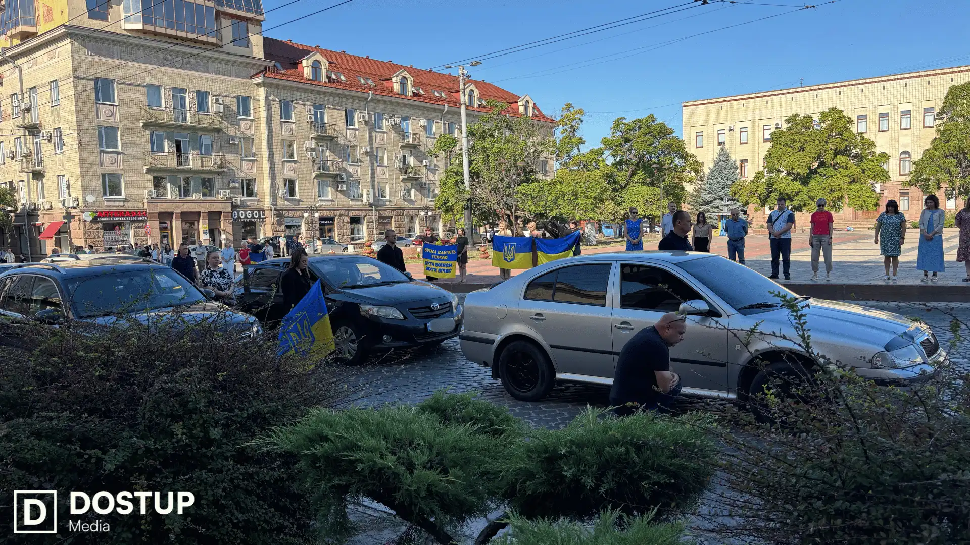 Прощання з військовослужбовцями у Кропивницькому 25 серпня