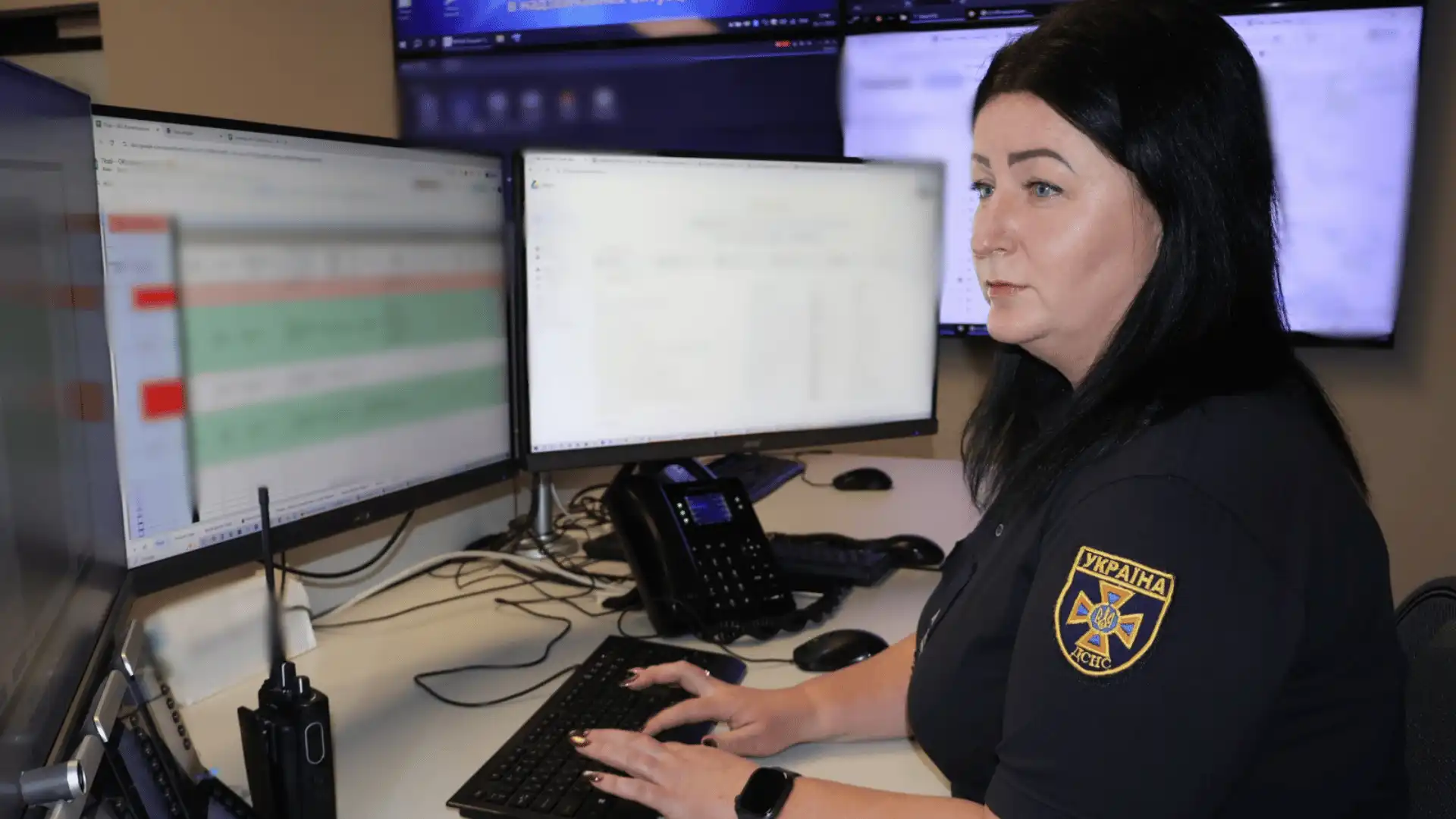 Диспетчерська рятувальників: Кіровоградська область