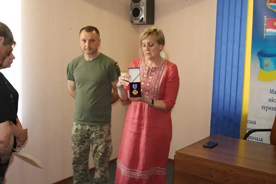 Загиблого воїна Андрія Балана з Кіровоградщини посмертно нагородили орденом "Лицарський хрест"