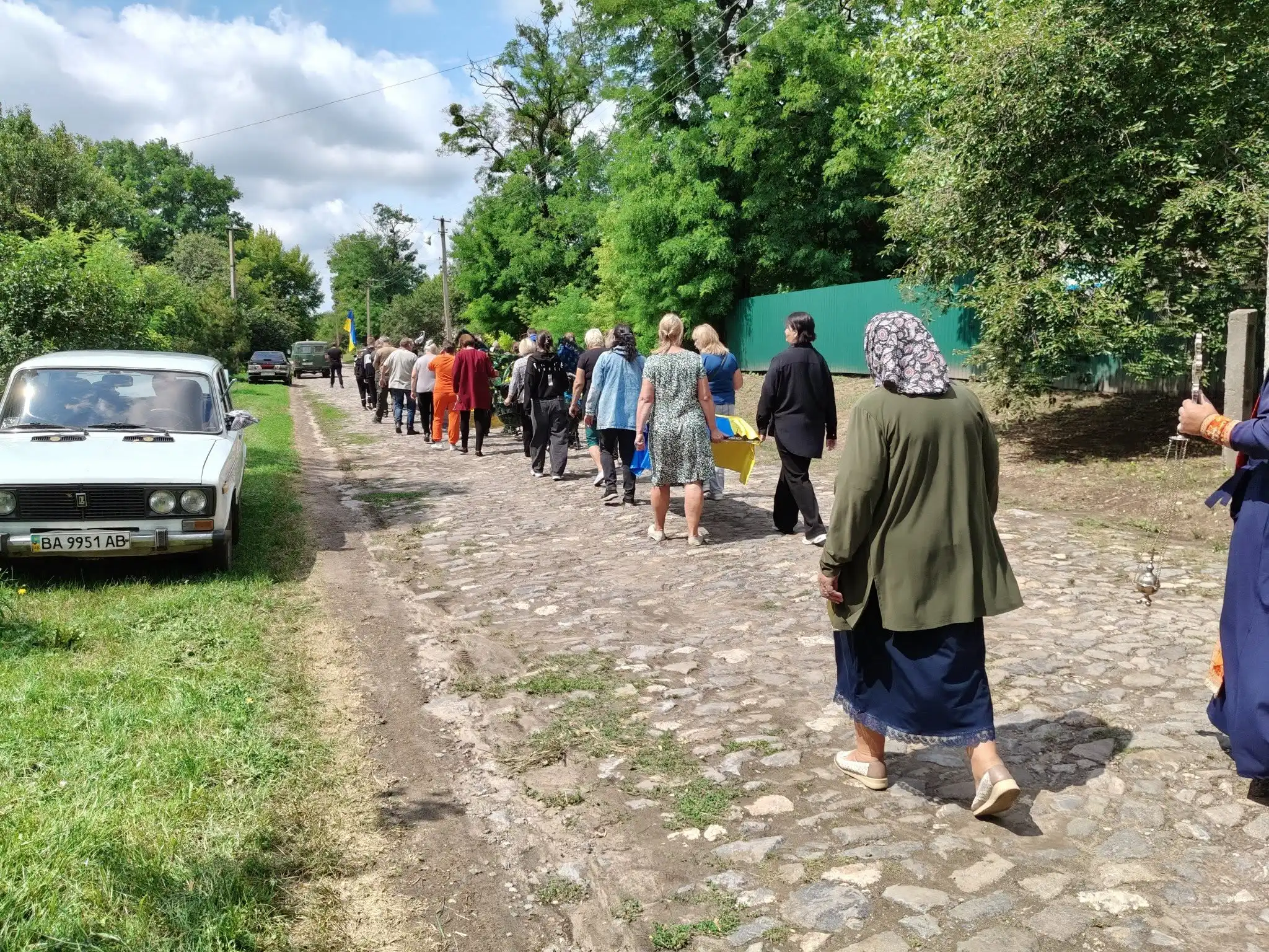 Прощання з захисником