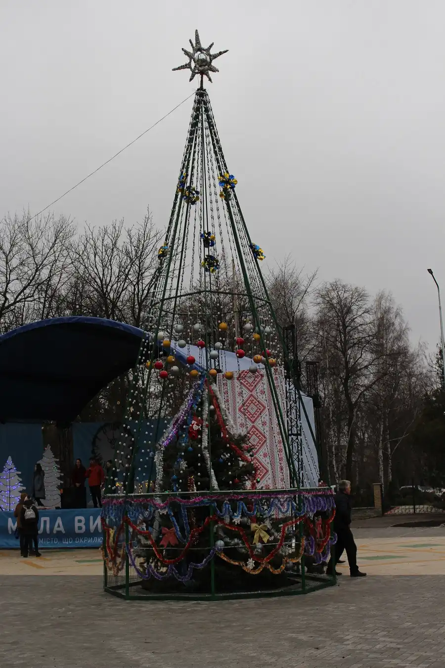 Ялинка у Малій Висці 2025