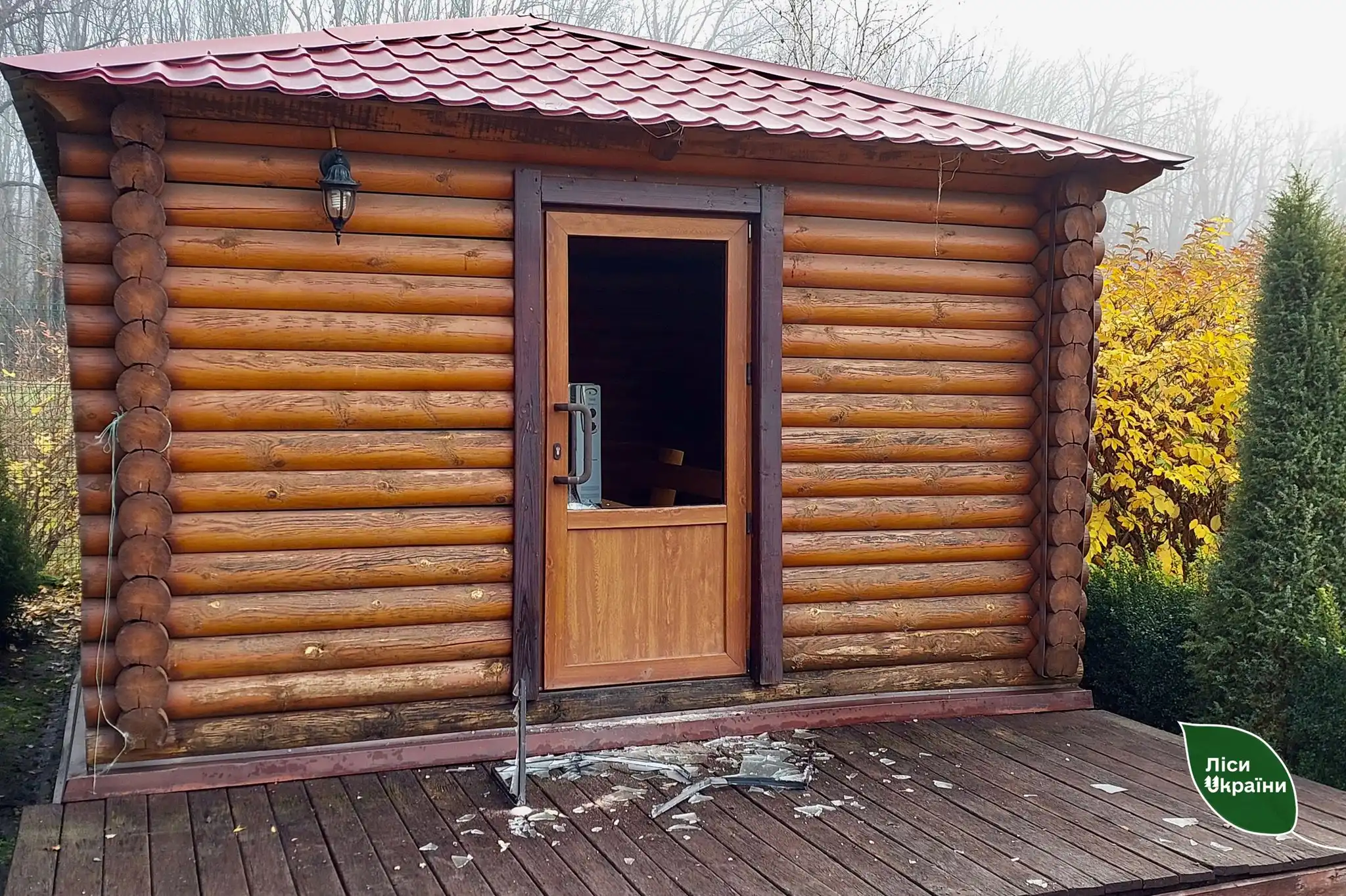 Хтось розтрощив рекреаційний пункт відпочинку у Кіровоградській області