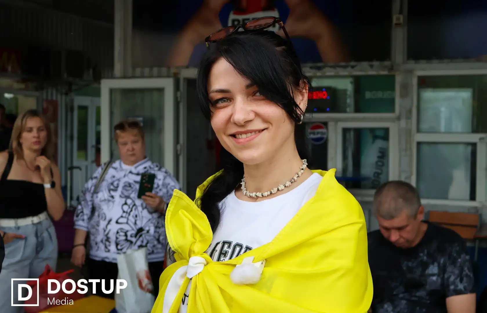 Сестра Олександра Іщенка Дар'я Безушко 