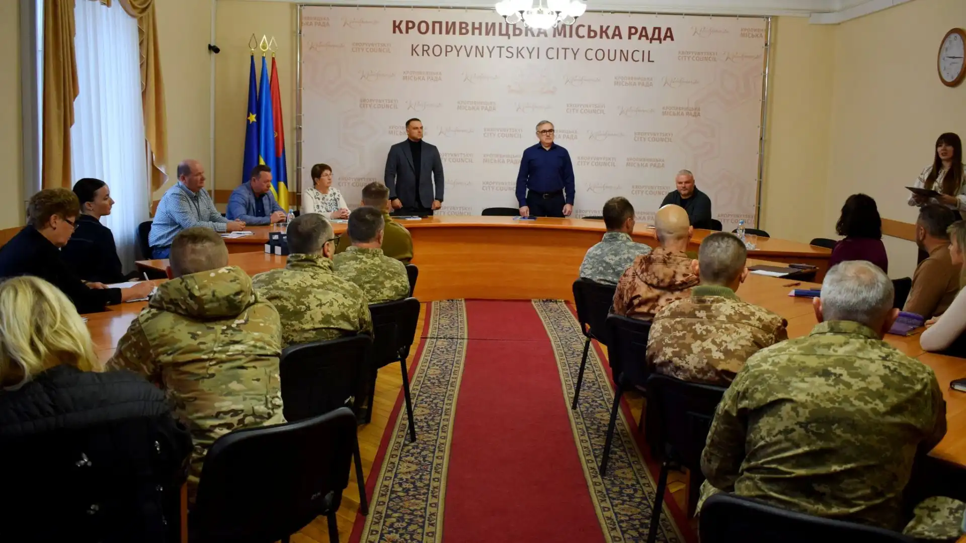 У Кропивницькому нагородили військовослужбовців до Дня захисників і захисниць України