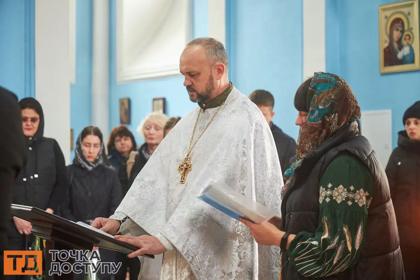 У гарнізонному храмі Кропивницького відслужили панахиду за полеглим військовим.