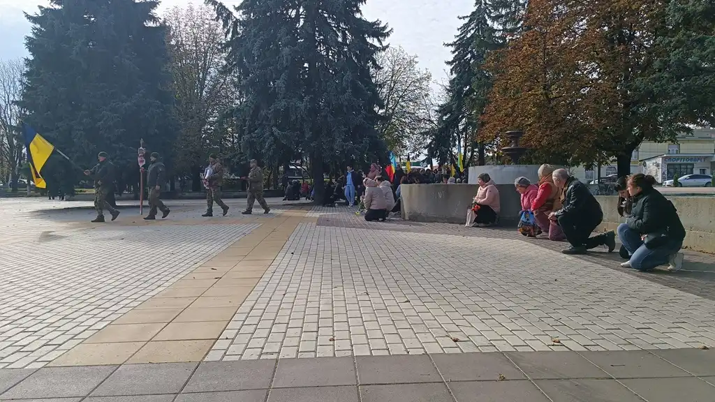 Прощання з Олегом Павленком у Знам'янці