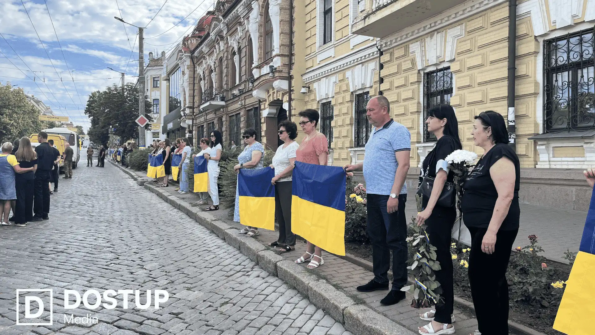 Прощання з чотирма захисниками у Кропивницькому
