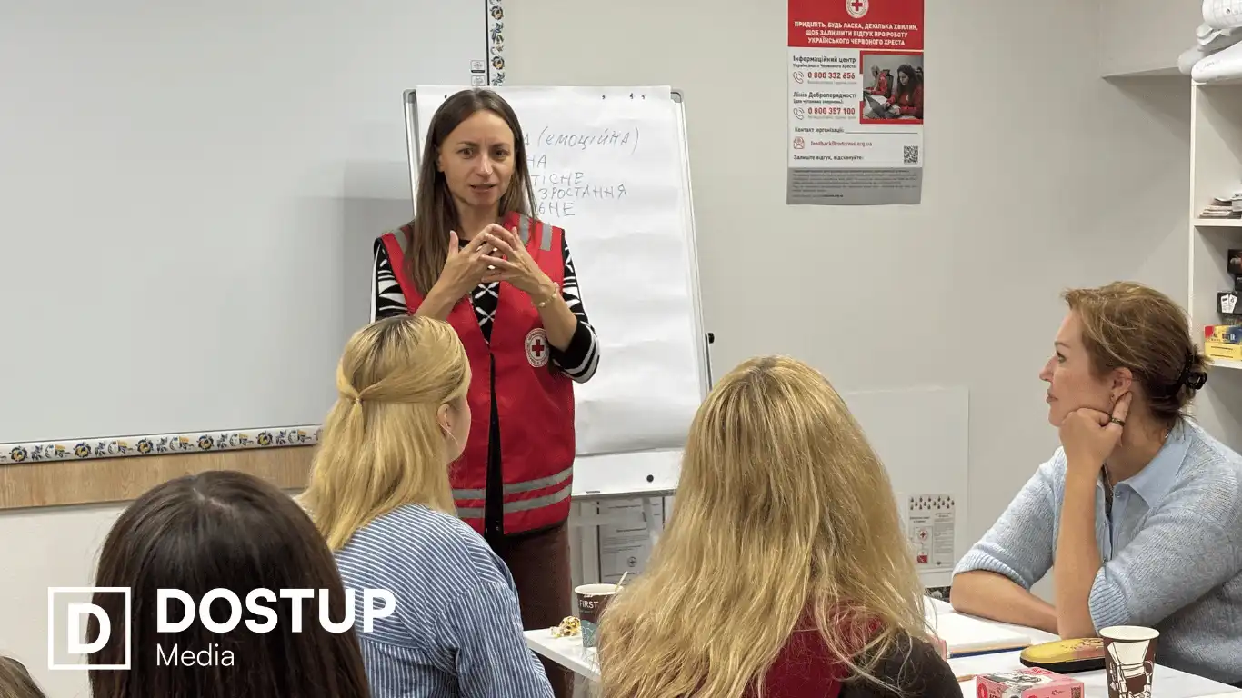 Ольга Краснопільська зі спільнотою "Доступ. Медіа"
