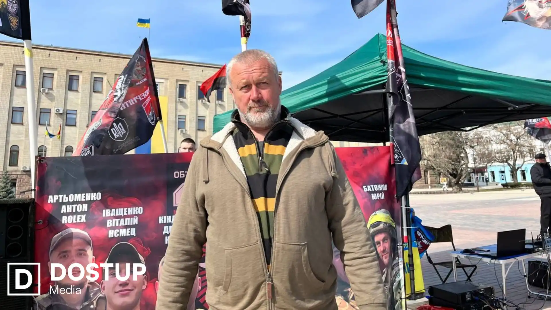 Анатолій Іващенко, батько бійця Об’єднаної штурмової бригади Нацполіції “Лють”