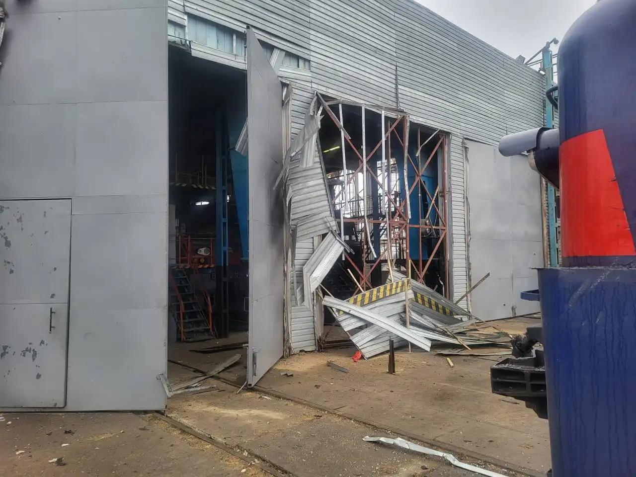 ударними дронами атакувала Росія залізницю на Кіровоградщині