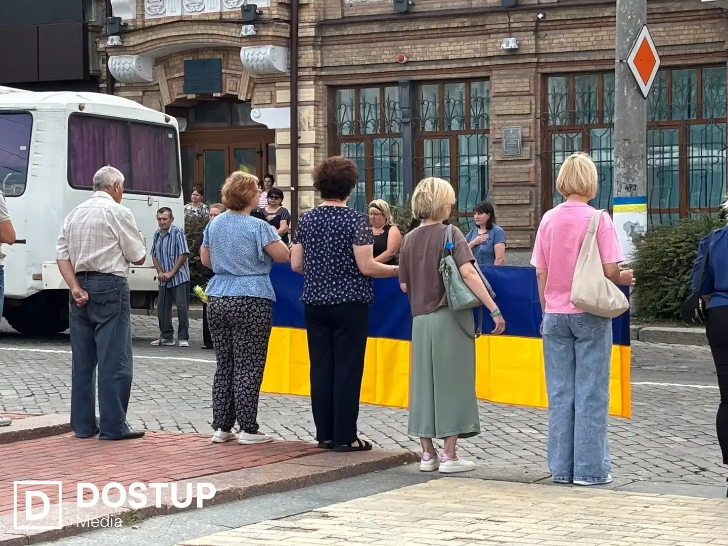 Церемонія прощання із загиблим військовим у Кропивницькому