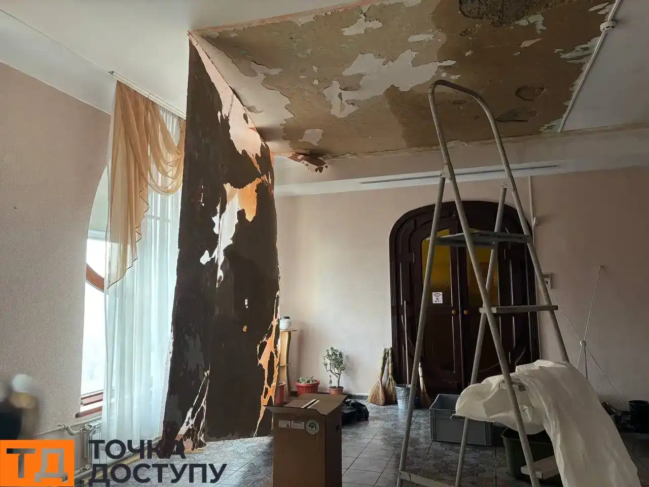 Музей мистецтв у Кропивницькому знову залишився без опалення через затоплення: що відомо